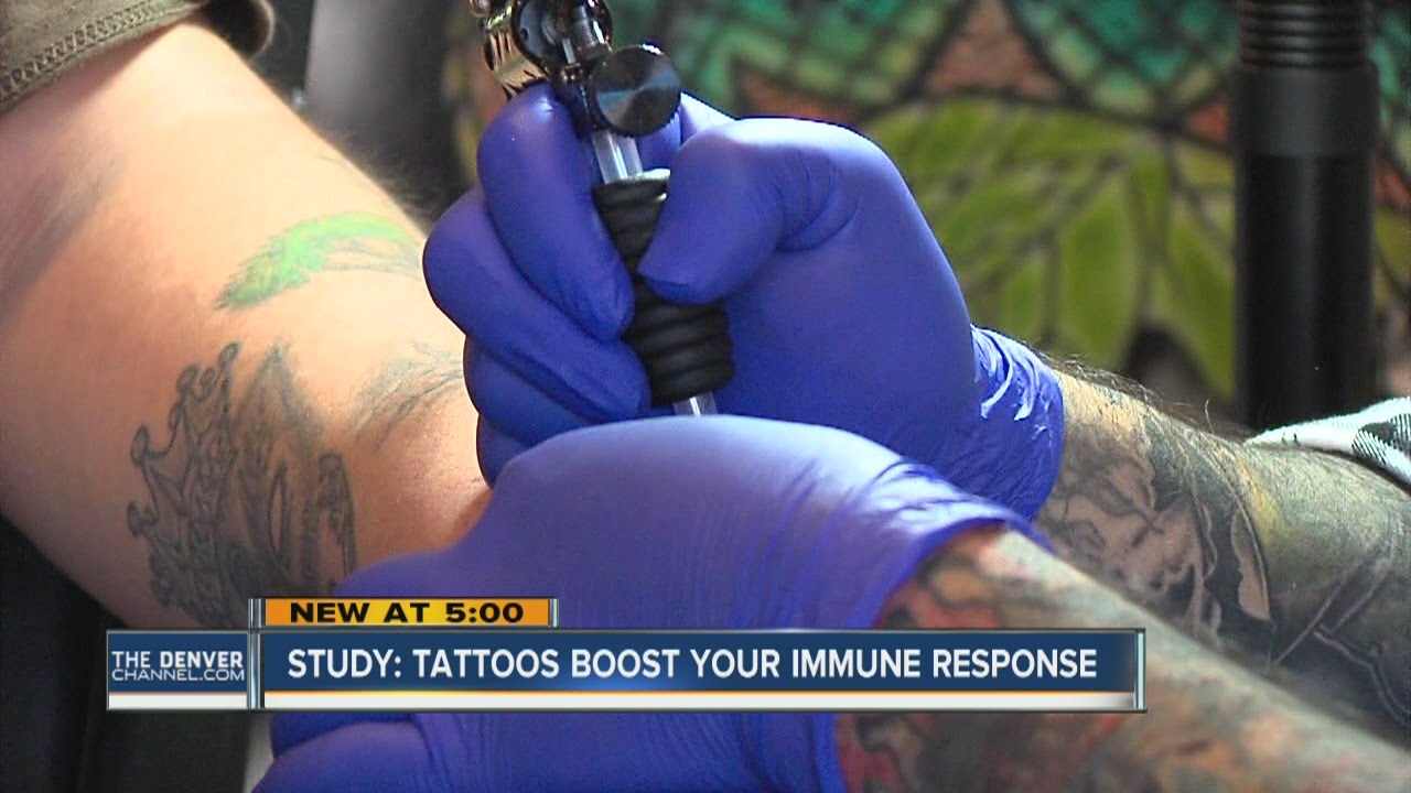 Study: tattoos can help your immune system