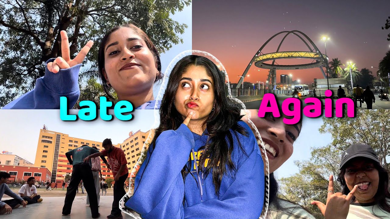 Late for Class, Dance Practice & Overthinking 🎓✨ | College Vlog