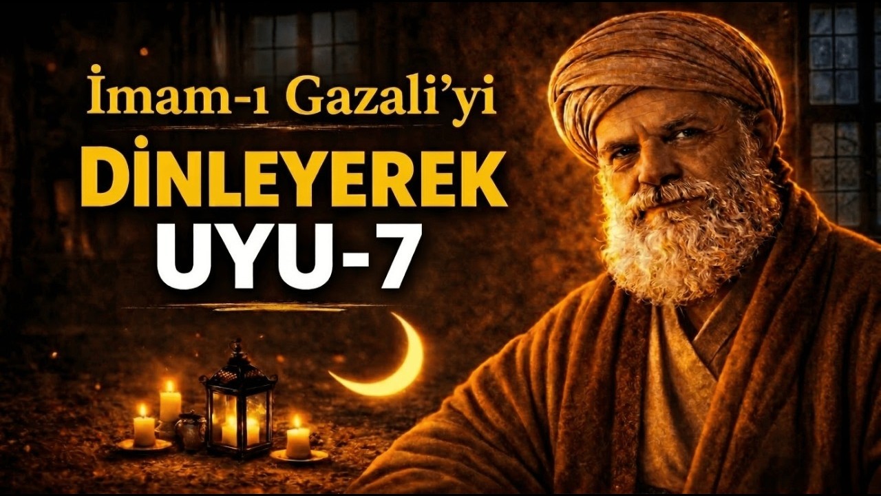 İmam-ı Gazali Dinleyerek Uyu 7 | Ebediyet Yolculuğu (Ölüm, Kabir, Mahşer ve Vuslat)