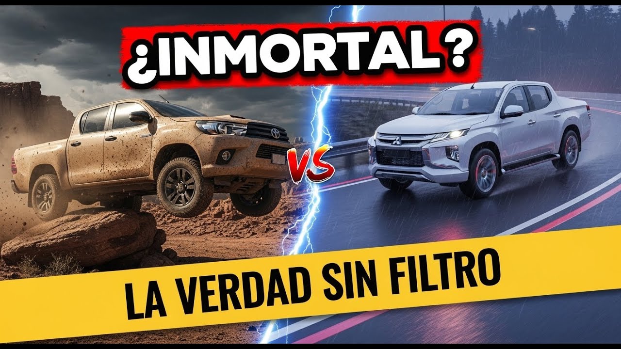 🔥 TOYOTA HILUX vs MITSUBISHI L200: ¿cuál manda de verdad?