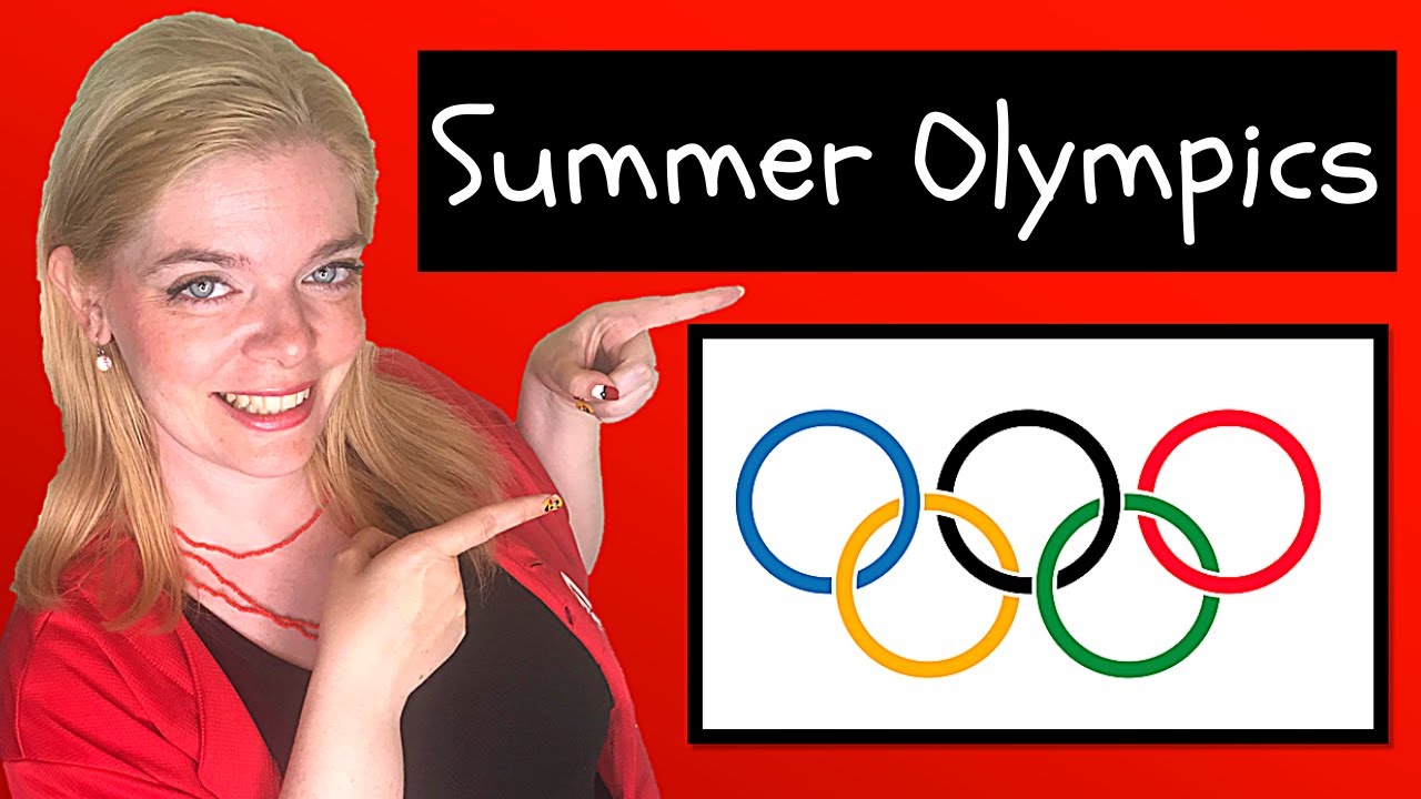 Summer Olympic Vocabulary: Olympic English! Learn Olympic Sports Words!  🥇  夏季オリンピック語彙：オリンピックの英語！