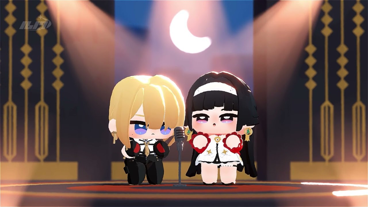 🎶😊Evelyn Astra Ghost Duet (Now on Wallpaper Engine!)