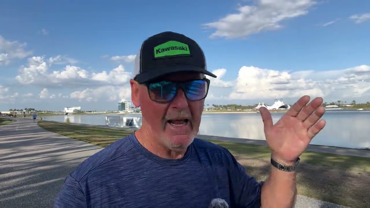 Afternoon chat from Nathan Benderson Park ￼