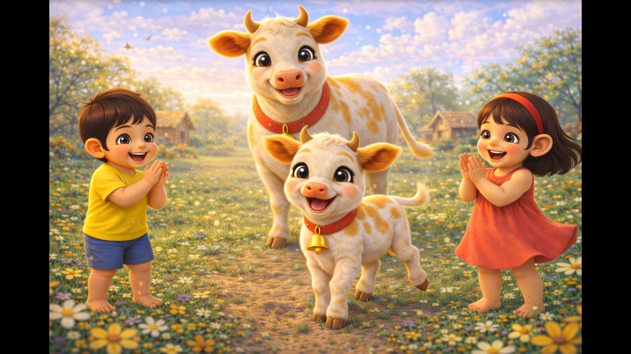 Gaiya Meri Gaiya | सबकी प्यारी गैया | New Hindi Kids Rhyme 2026