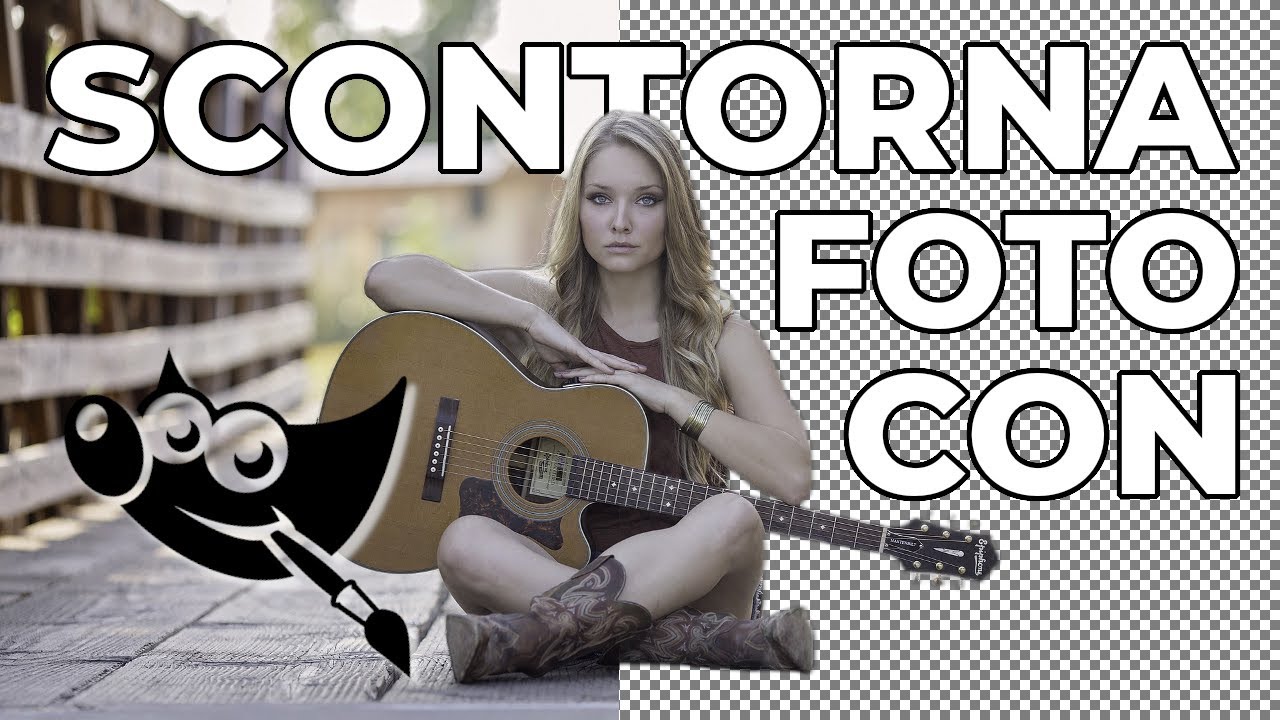 Scontornare una foto con Gimp [Tutorial Ita]