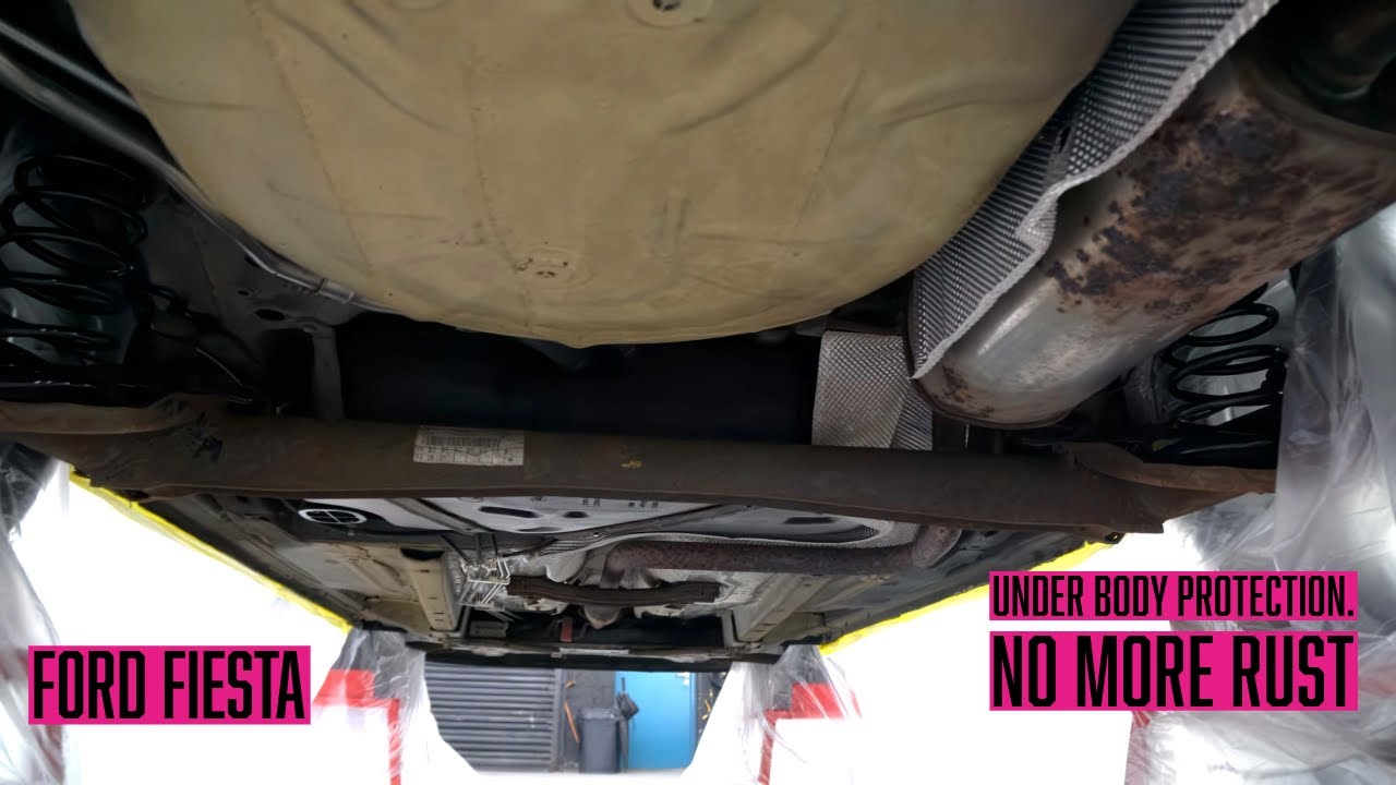 Остановим ржавчину ещё до её появления! Защита днища Ford Fiesta: как её защитить