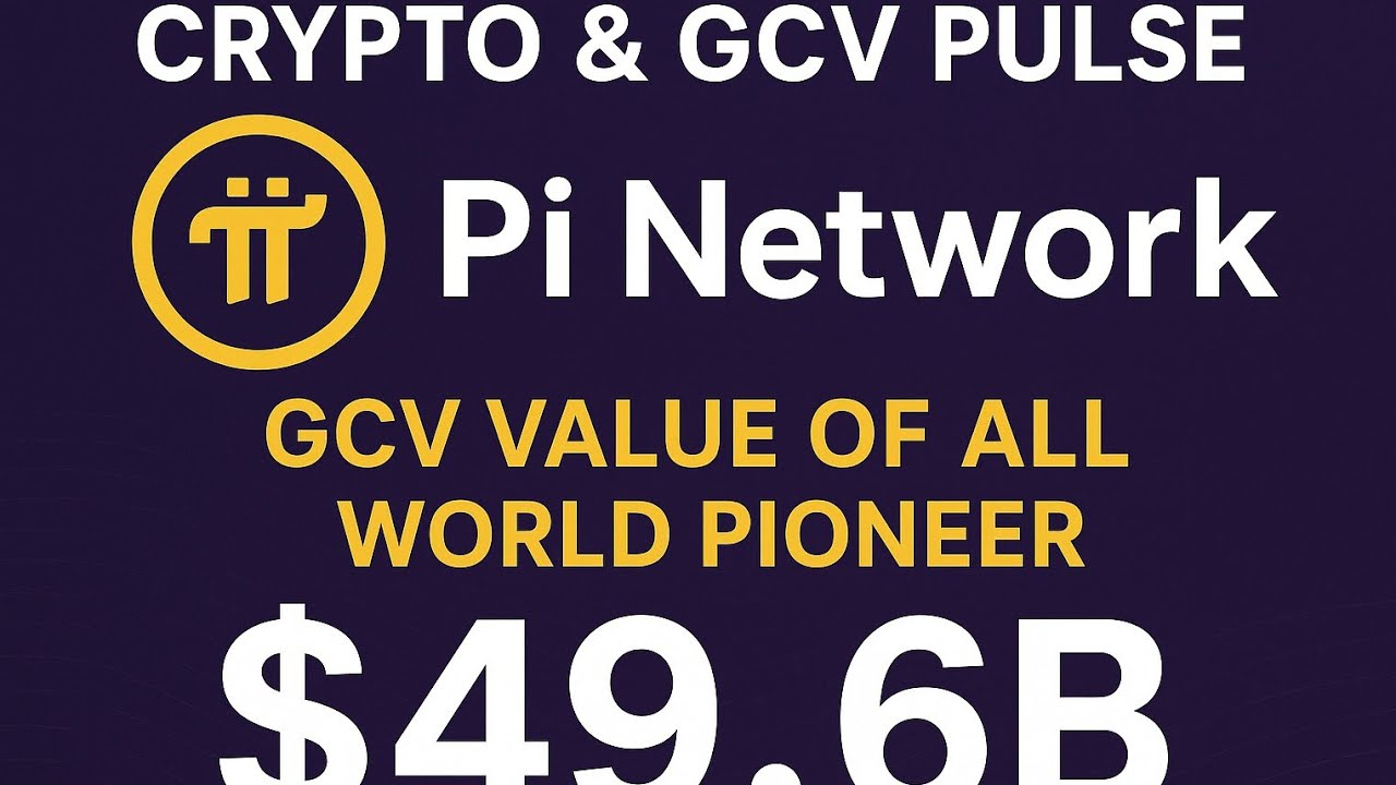 🚀 Why the World is Moving Towards Pi Network & GCV Value. CRYPTO & GCV PULSE.