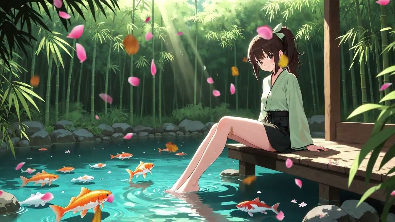 Emerald Forest Whispers 🎋 Japanese Lofi [Nature Sanctuary Beats]