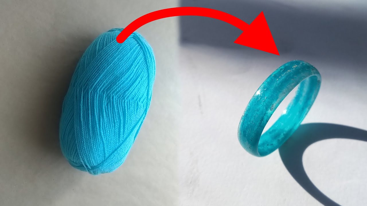 Cómo hacer anillos de lana