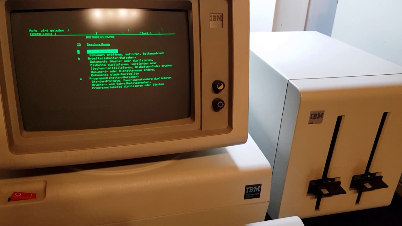 IBM Displaywriter 6580, Daisy Wheel Printer IBM 5218