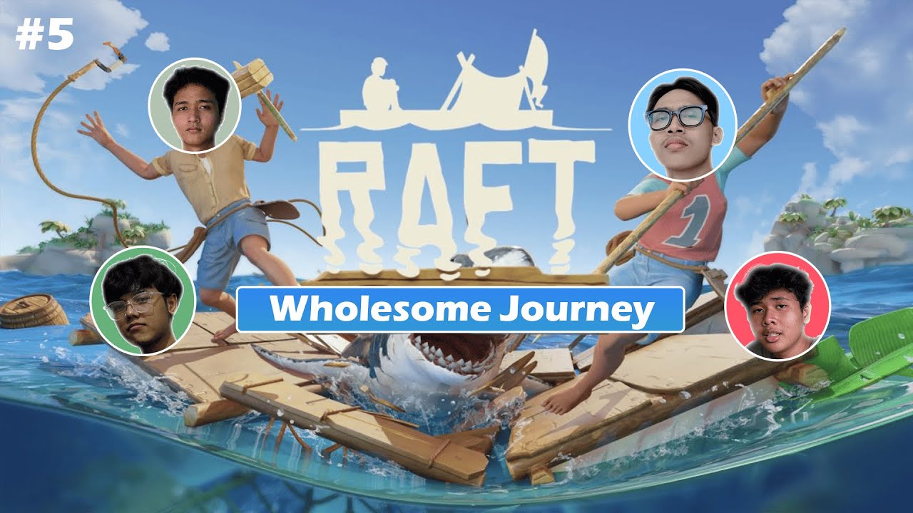 MAIN GAME INI LAGII NIHHH AKHIRNYA!!! - Raft Part 5