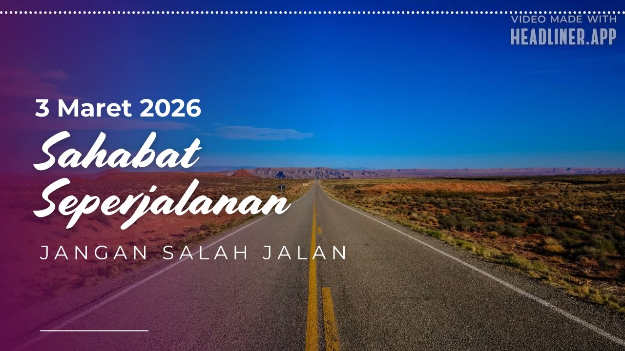 Yer 15:1-2 JANGAN SALAH JALAN