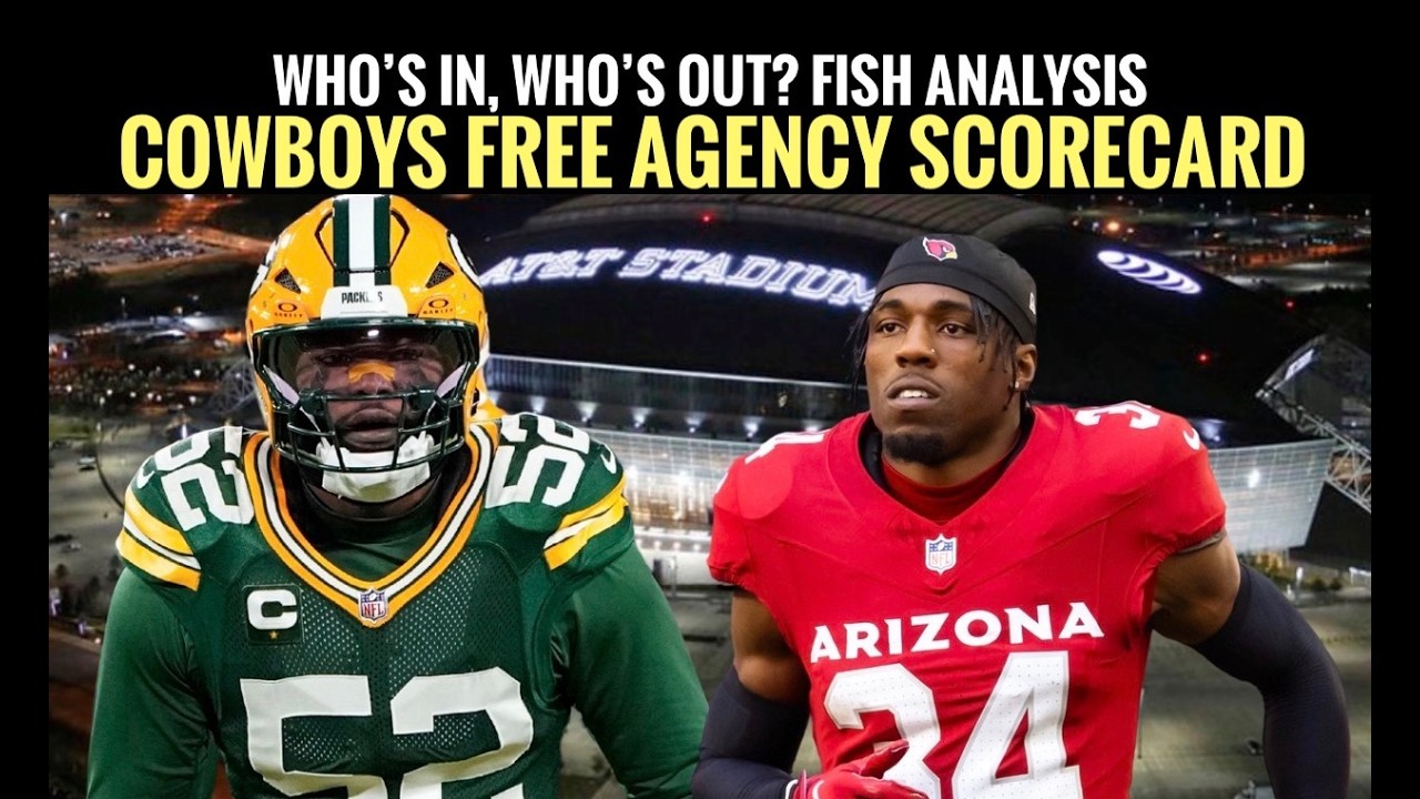 #Cowboys #NFL Результаты свободных агентов: кто подписал контракты, кто выбыл, анализ FISH в прям...