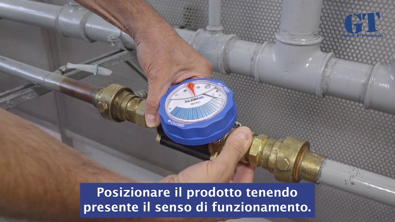 Come si installa la valvola statica WATTS - tutorial