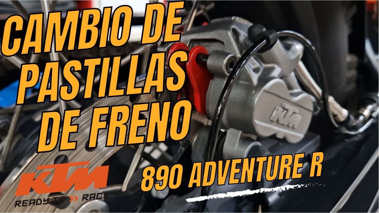 Cambia pastillas de freno de tu KTM 890 Adventure R / S  tu mismo!