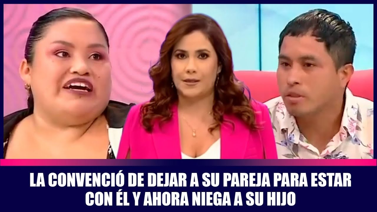 La convenció de dejar a su pareja para estar con él y ahora niega a su hijo | Andrea