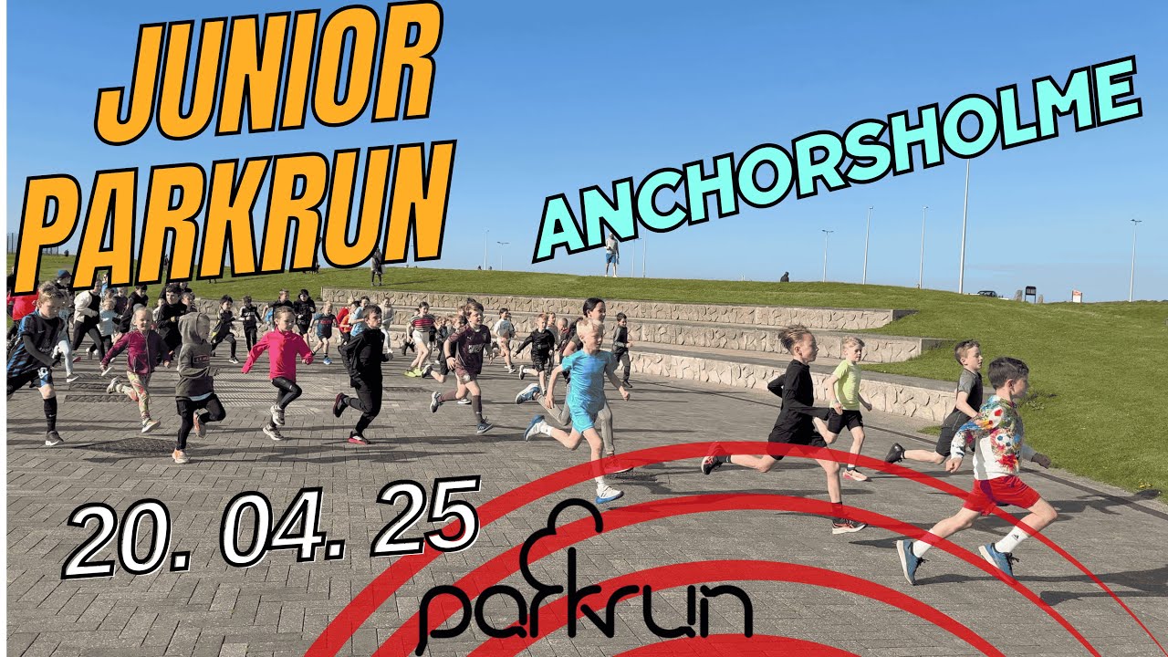 Anchorsholme Junior Parkrun 20-04-2025
