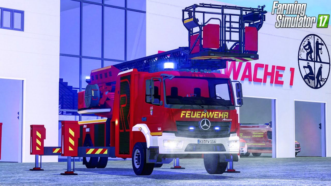 LS17 - Brand im Atomkraftwerk? Dein Einsatzwunsch & die NEUE DLK der Feuerwehr Königsberg #fwkb