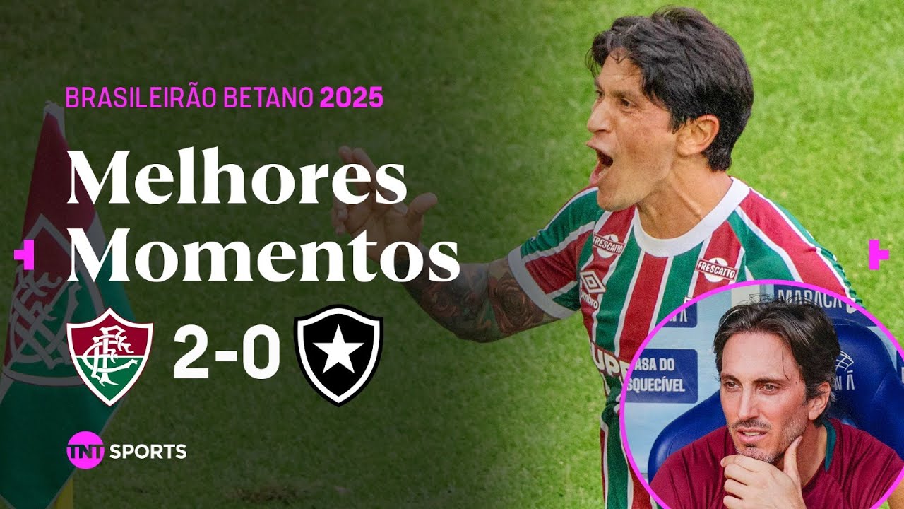 ZUBELDÍA ESTREIA COM VITÓRIA! - Fluminense 2x0 Botafogo - Melhores Momentos - Brasileirão Betano
