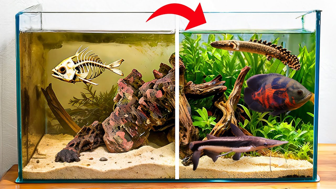 Я наконец-то выбрался из своего САМОГО БОЛЬШОГО аквариума с рыбами…