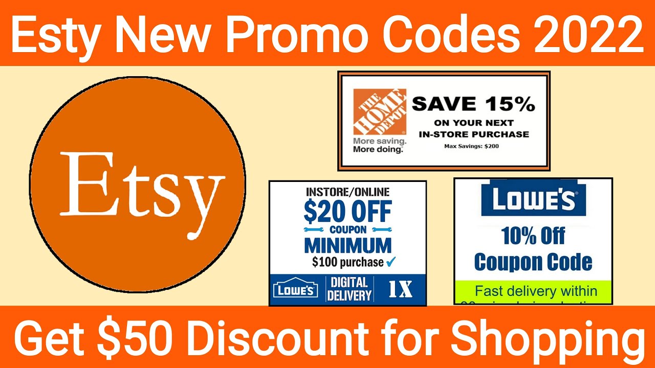 Etsy Promo Codes 2022 | Get 30% Discount for Etsy | Verified Etsy Coupon Codes