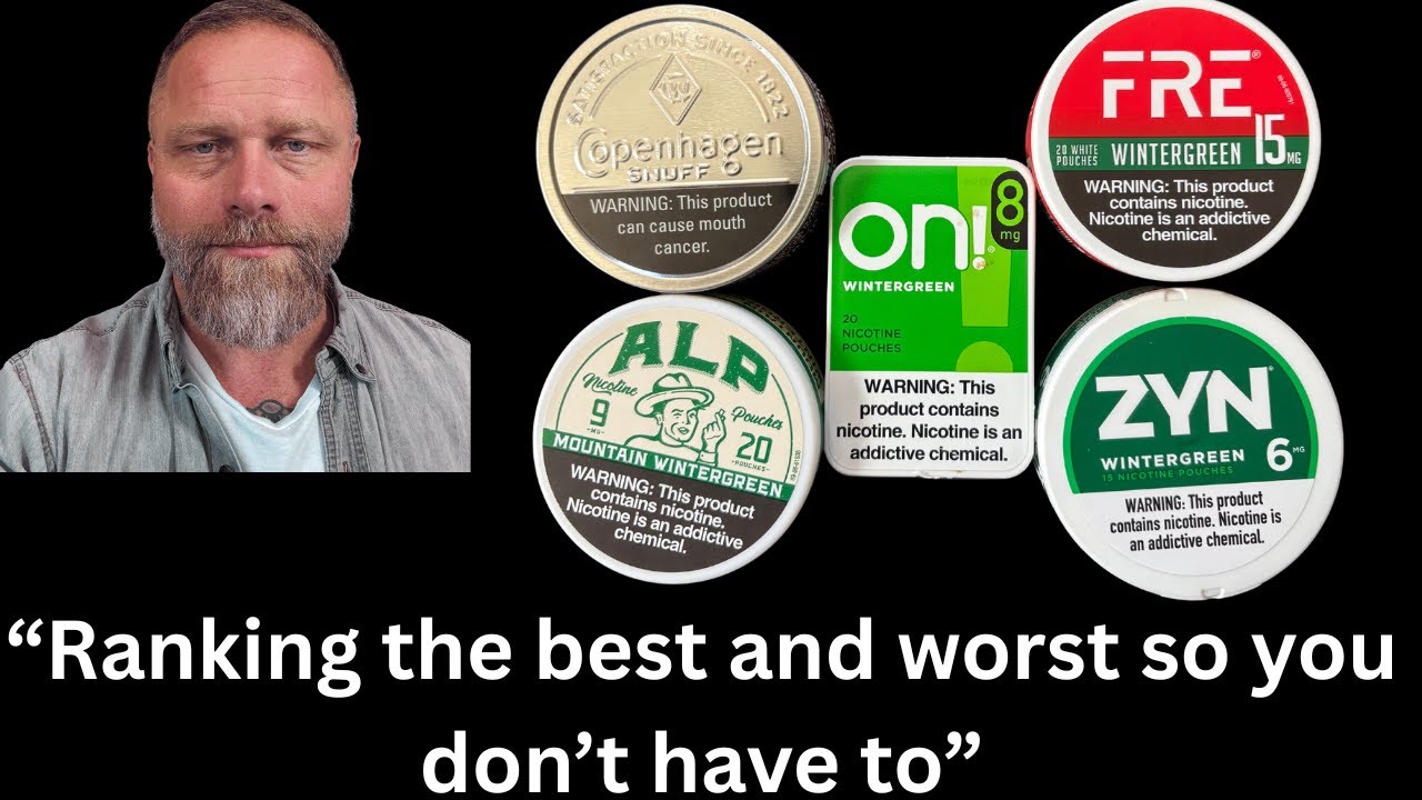 Nicotine Pouches. Ranking the best and worst so you don't have to