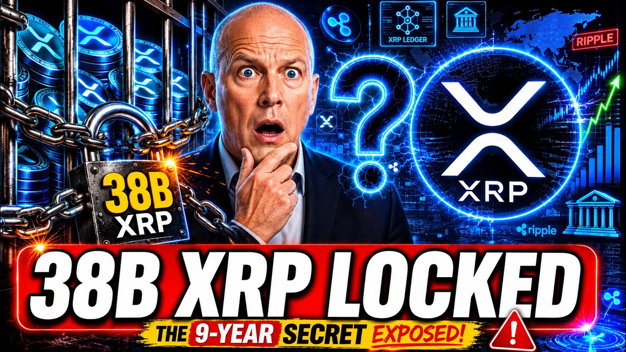 XRP News TODAY | Ripple's 38B Locked Tokens &mdash; The 9-Year Secret Exposed