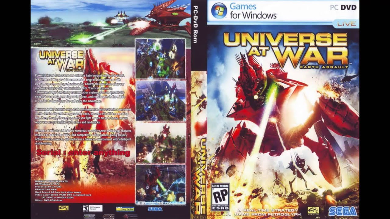 universe at war earth assault   OST