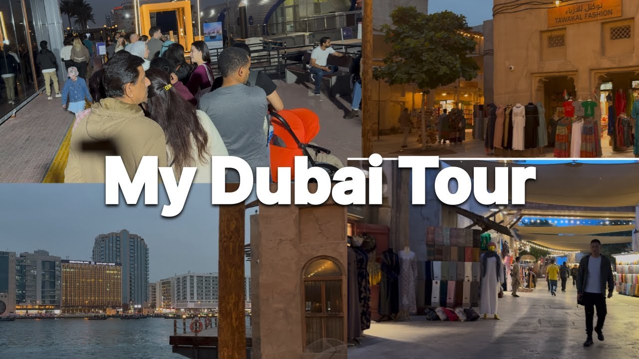 My Tour in Dubai 😍 | walking video #shendiaries 