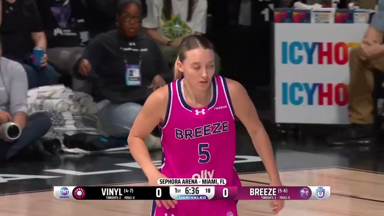 NASTY HANDLES | Paige Bueckers | UNRIVALED | VINYL vs BREEZE