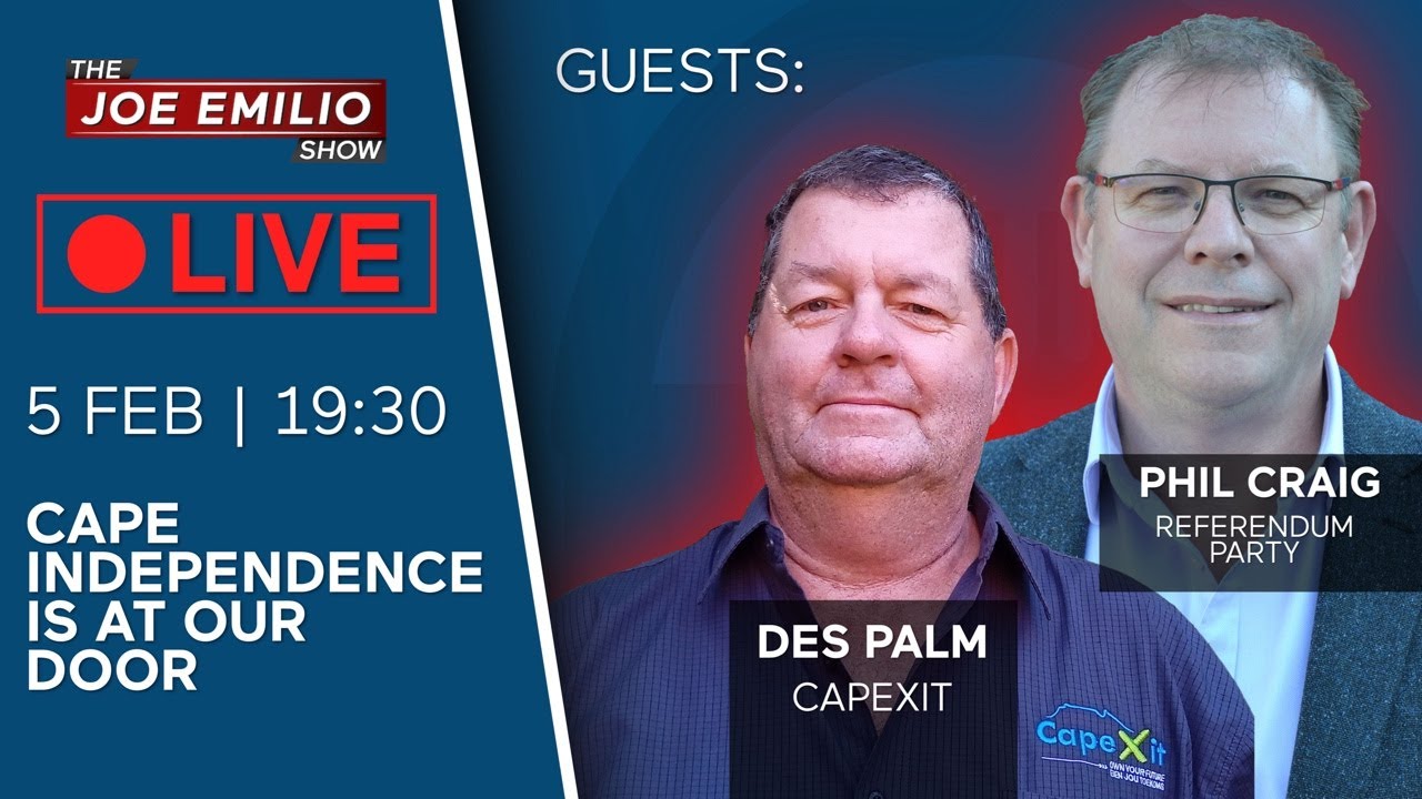 Unveiling the Cape: A Candid Conversation on Independence with Phil Craig and Des Palm