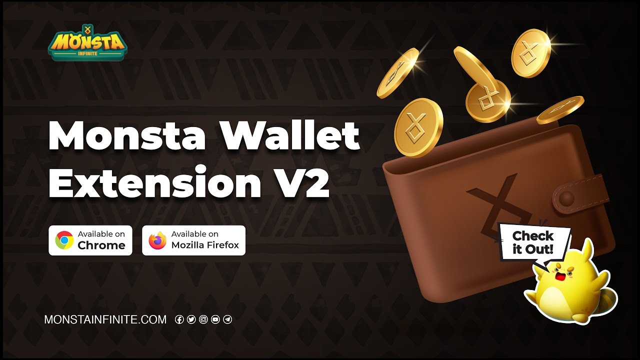 Monsta Wallet V2 is now LIVE!
