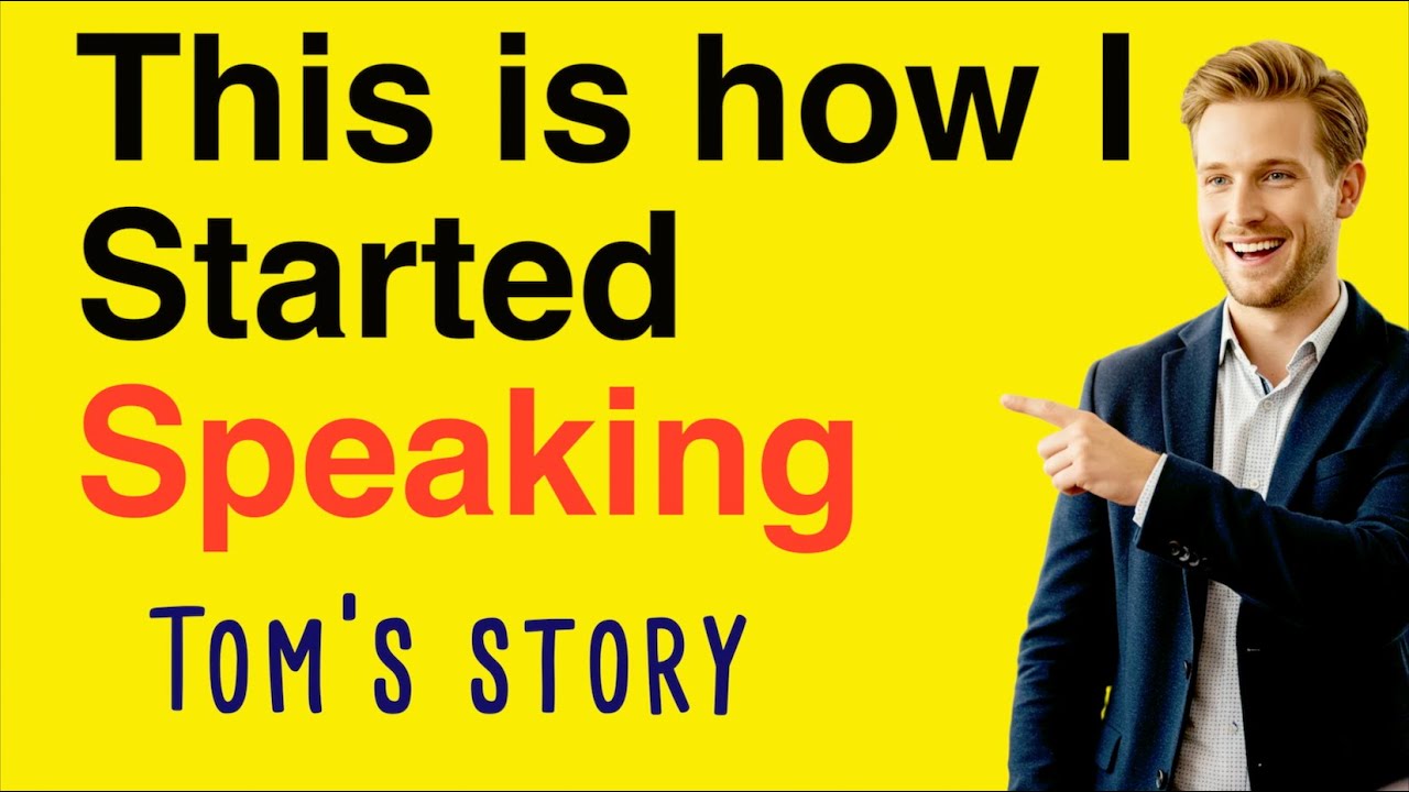 Tom's Story of Learning Spanish: SUPER SLOW, CLEAR English Story for Shadowing & Listening Practice