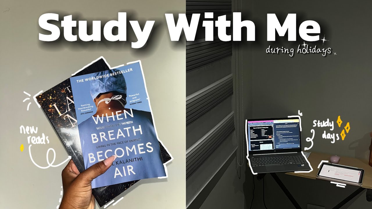 STUDY WITH ME DURING ✨HOLIDAYS✨| Preparing for 2025 academic year | 📚🩺