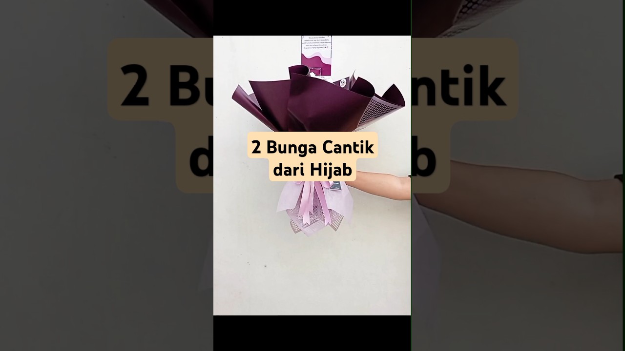 Buket Hijab Berbunga💜 