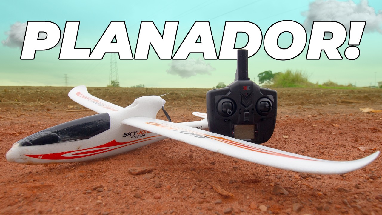 O melhor Avião de Controle Remoto para começar? XK F959S Sky King - Unboxing e Review COMPLETO!