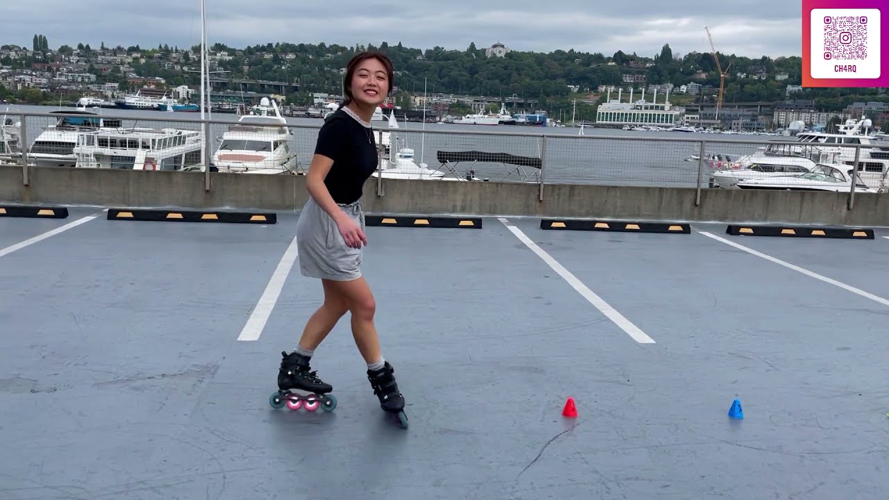 Slalom Skating Grade II Trick - Mabrouk