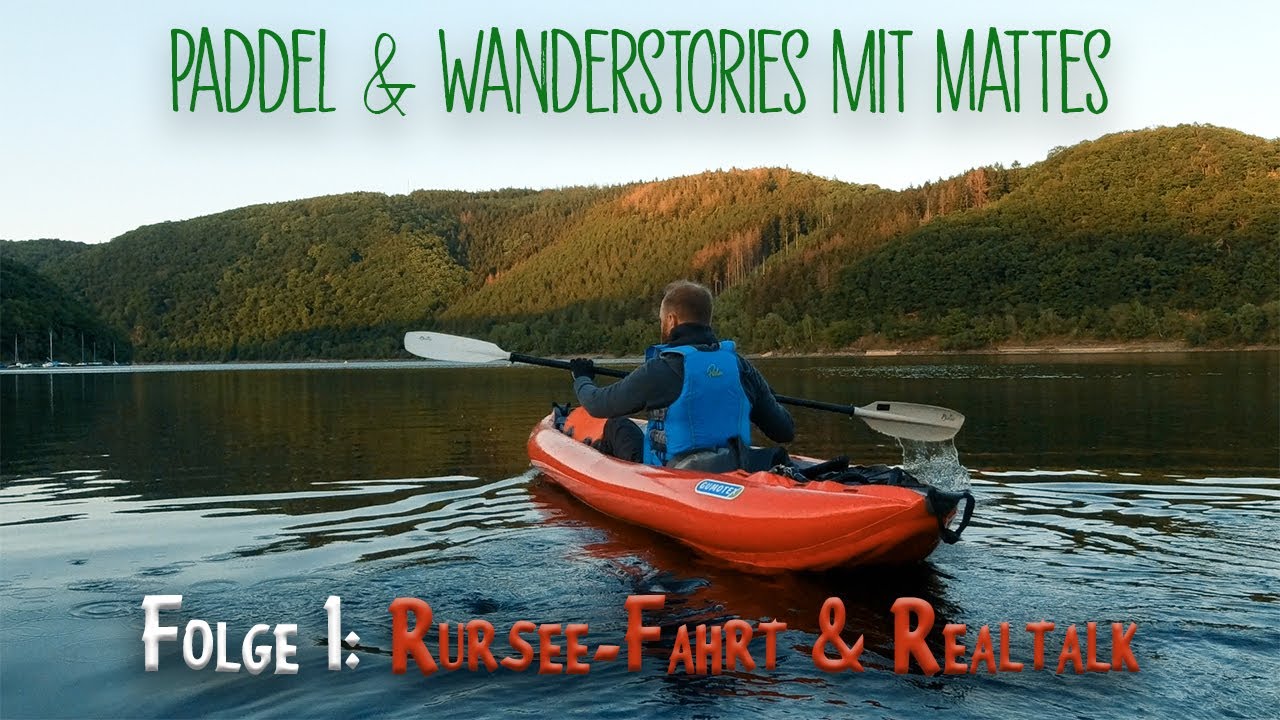Mein erstes Video: Paddeln auf dem Rursee / Persönlicher 