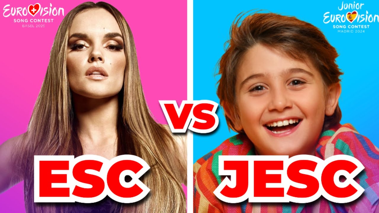 Eurovision Battle | ESC 2025 vs JESC 2024 (Voted By 10 000 Eurovision Fans)