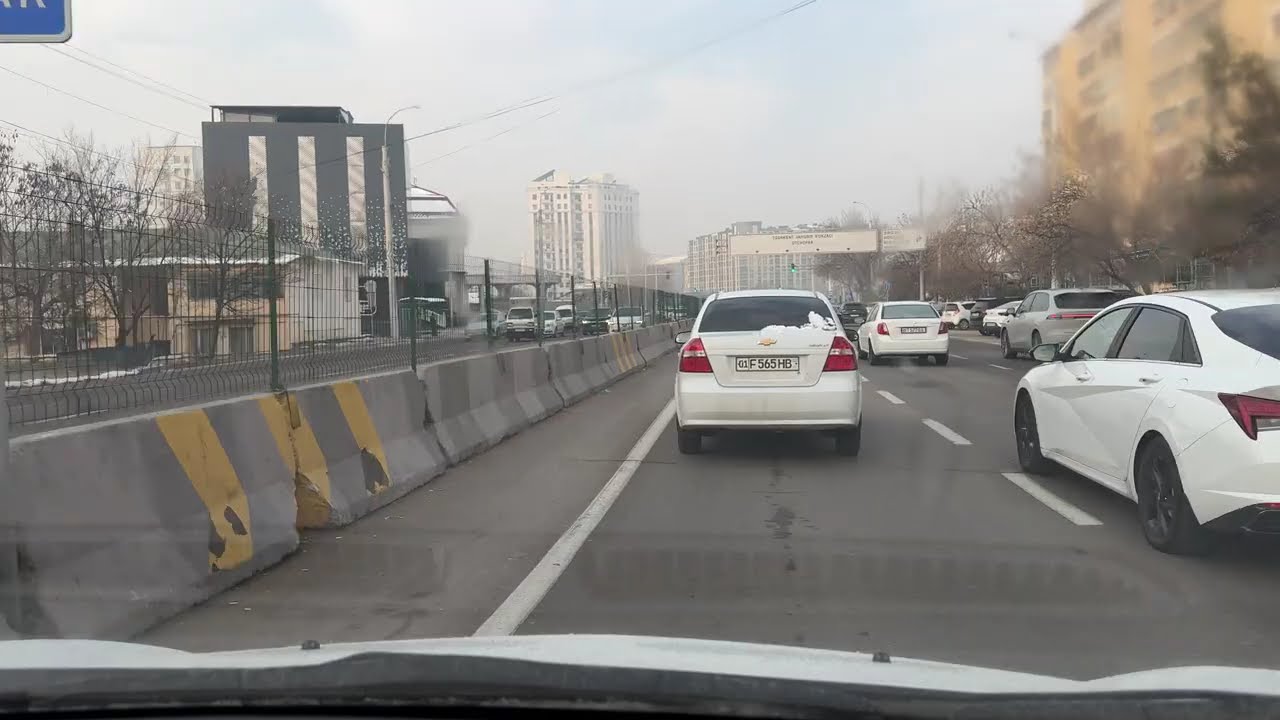 Южного–сухой МИСС и чистый перекрёсток🛣️❄️ 30.01 УТРО|0°:17 мин Башлык→Домбрабад—лёд у дома,а посл🚗