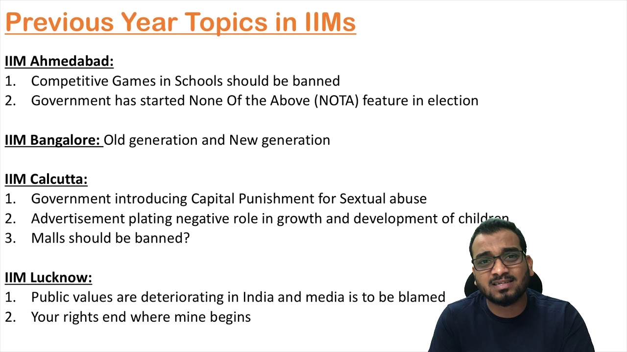 How to prepare for WAT in IIMs | WAT wrtiting FORMAT | WAT Topics | Important Points for WAT
