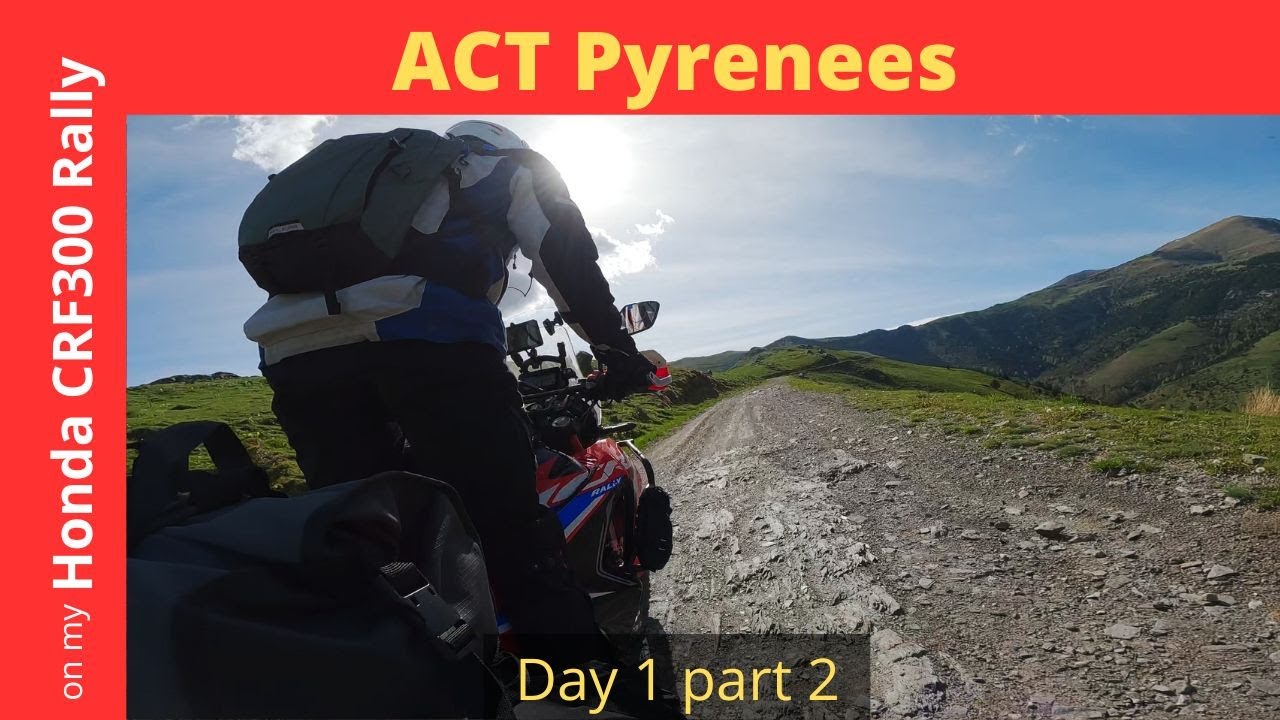Off-road adventure on my CRF300 Rally on the ACT Pyrenees. Day 1 part 2