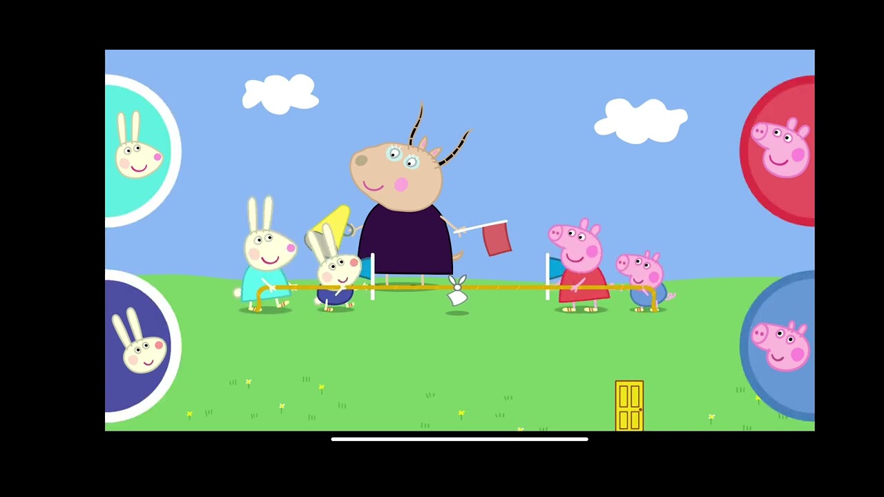 peppa pig sports day tug of war game
