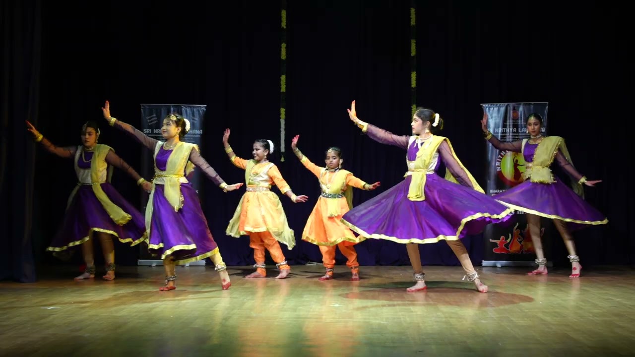 Kathak Group 3 | Nrithya Sandhya | Gajje Pooja | 2024 | Sri Nrithya Lakshana Academy
