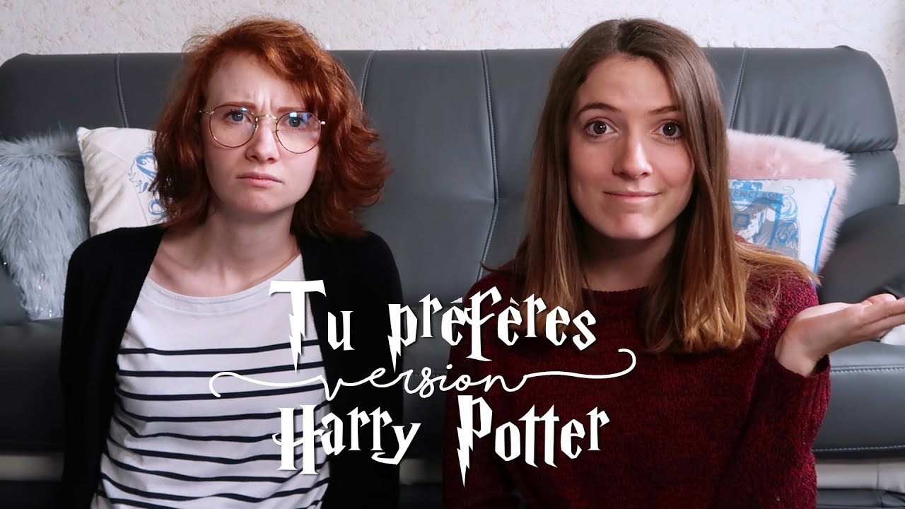 TU PRÉFÈRES boire la salive d'Hermione ou manger les cheveux de Ginny ?! •  feat. Marine au Terrier