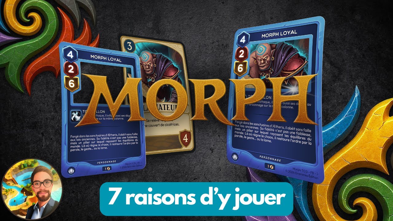 MOPRH - 7 Raisons d'y jouer (le nouveau jeu de carte à personnaliser)