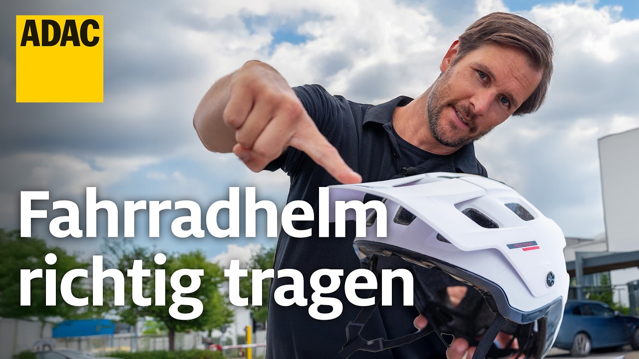 Fahrradhelm richtig auswählen & einstellen: So sitzt er sicher I ADAC