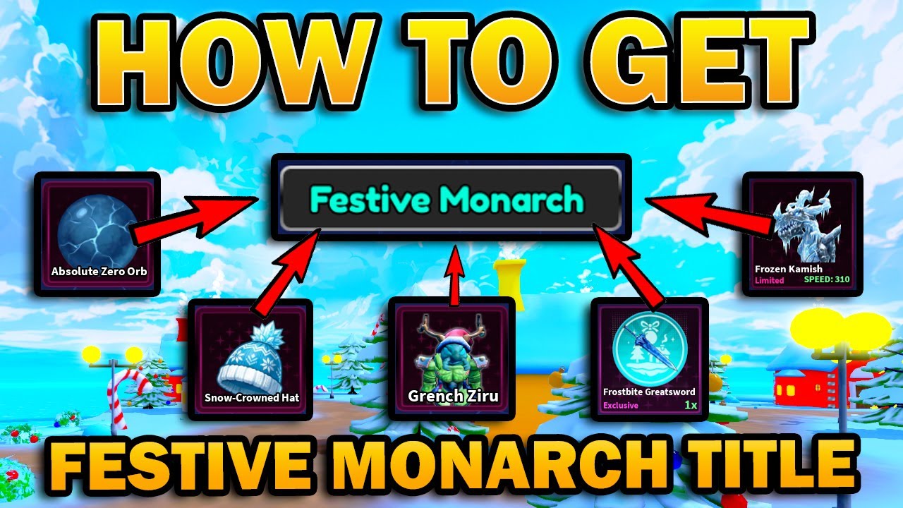 Руководство по игре FESTIVE MONARCH TITLE — Все необходимые предметы и аксессуары | Кроссовер Arise