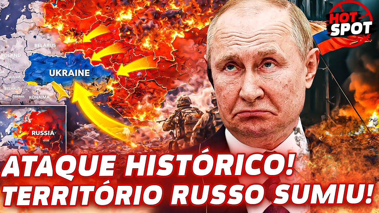 💣 É o FIM? Rússia PERDE TERRITÓRIO em segundos! Crimeia arde! Ucrânia muda tudo! | Ponto Quente