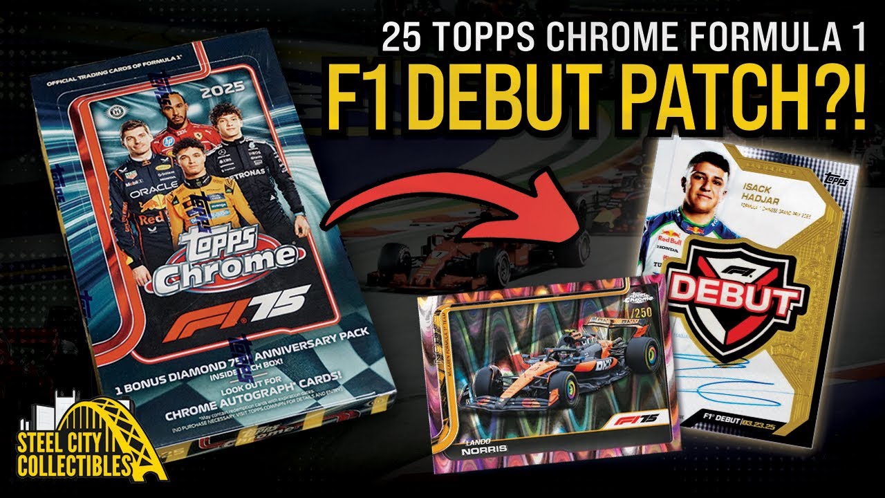 2025 Topps Chrome F1 Explained | Checklist, Parallels, Inserts & What to Chase